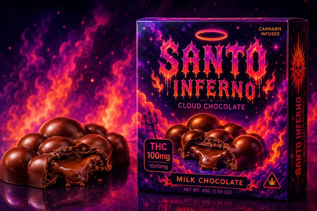 Chocolate de leche Santo Inferno